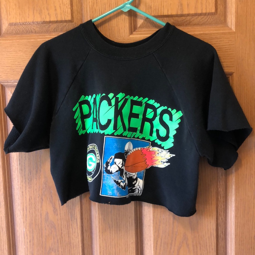 Packers Crewneck Sweatshirt Crop-top